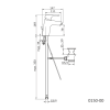 0150-00 Waschtischarmatur Ocean Lux, Prosan