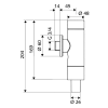 Spülventil Schell Schellomat Basic SV, Einmengenspülung DN 20, 022480699