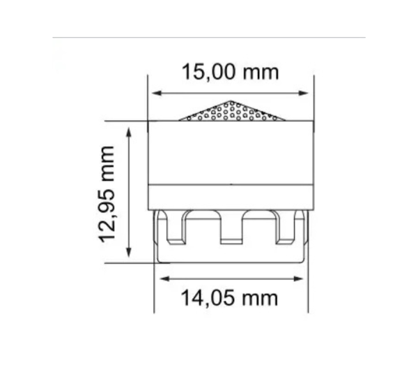 Perlator-Sieb Wabenmuster M16/18, sparsam, Neoperl