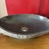 RSG_5350-1 Waschtisch River Stone, natur und einzigartig 61x43x15 cm