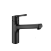 KWC LUNA E kitchen tap, matt black