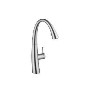 KWC ZOE kitchen faucet A215 pull-out, decorative steel (10.201.026.127FL) KWC ZOE kitchen faucet A215 pull-out, decorative steel (10.201.026.127FL)