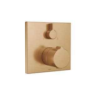KWC SHOWERCULTURE thermostatic fitting, brushed brass (20.004.801.178) KWC SHOWERCULTURE thermostatic fitting, brushed brass (20.004.801.178)