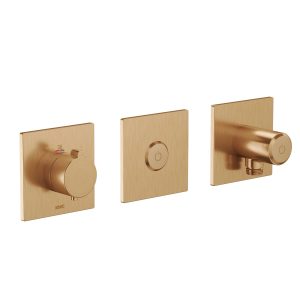 KWC SHOWERCULTURE thermostatic valve, brushed brass (20.004.853.178) KWC SHOWERCULTURE thermostatic valve, brushed brass (20.004.853.178)