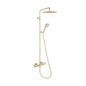 KWC SHOWERCULTURE Thermostatarmatur A400, gebürstetes Gold KWC SHOWERCULTURE Thermostatarmatur A400, gebürstetes Gold