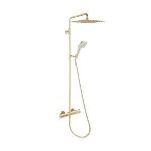 KWC SHOWERCULTURE Thermostatarmatur A400, gebürstetes Gold (26.006.373.175) KWC SHOWERCULTURE Thermostatarmatur A400, gebürstetes Gold (26.006.373.175)