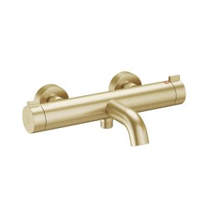 KWC SHOWERCULTURE Thermostatarmatur A195, gebürstetes Gold KWC SHOWERCULTURE Thermostatarmatur A195, gebürstetes Gold