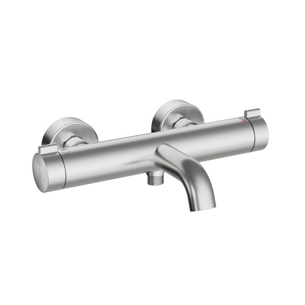 KWC SHOWERCULTURE Thermostatarmatur A195, gebürstetes Stahlblech KWC SHOWERCULTURE Thermostatarmatur A195, gebürstetes Stahlblech