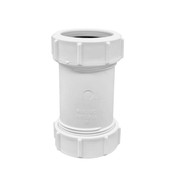 McAlpine ravni spojnik 40 mm, bel (40G-WH) McAlpine ravni spojnik 40 mm, bel (40G-WH)